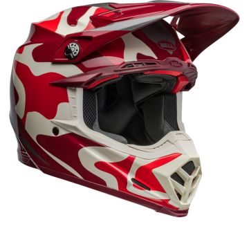 Bell Moto9S Flex Mechant Rood Offroad Helm