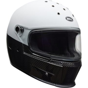 Bell Eliminator Diverge Carbon Zwart Wit Integraalhelm