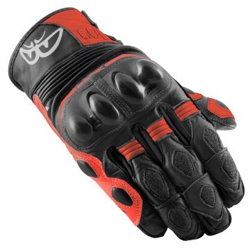 Berik Nador Zwart Neon Rood Handschoenen