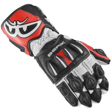 Berik Thunar Evo Zwart Wit Neon Rood Handschoenen