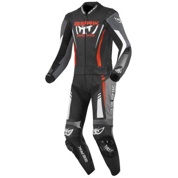 Berik Absolute GP2 Zwart Grijs Rood 2-Delig Motorpak