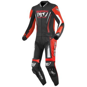 Berik Absolute GP2 Zwart Neon Rood Wit 2-Delig Motorpak