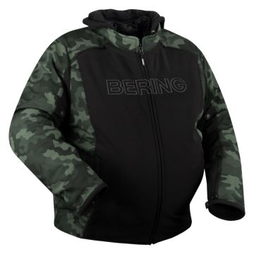 Bering Davis King Size Jas Zwart Camo