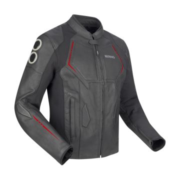 Bering Radial Jas Zwart Rood