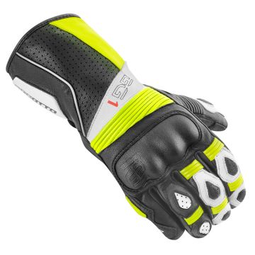 Bogotto Sprint Geperforeerde Zwart Neon Handschoenen