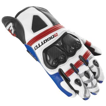 Bogotto Grand Champ Handschoenen Wit Rood Blauw 
