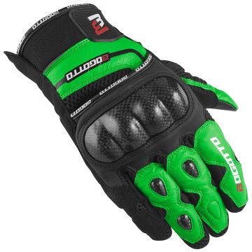 Bogotto Flint Zwart Groen Handschoenen