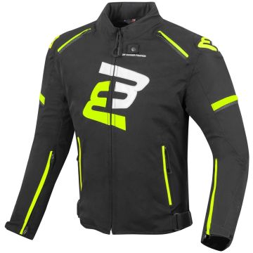 Bogotto Sparrow Waterdichte Zwart Geel Textiele Motorjas