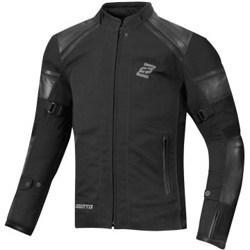 Bogotto Blizzard-X Waterdichte Zwart Textiele Motorjas