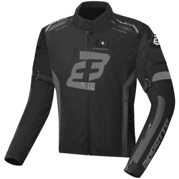 Bogotto GPX Waterdichte Zwart Grijs Textiele Motorjas