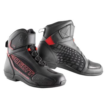 Bogotto GPX Motorschoenen Zwart Rood 