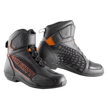 Bogotto GPX Motorschoenen Zwart Oranje 