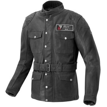 Bogotto Bristol Zwart Leren Motorjas
