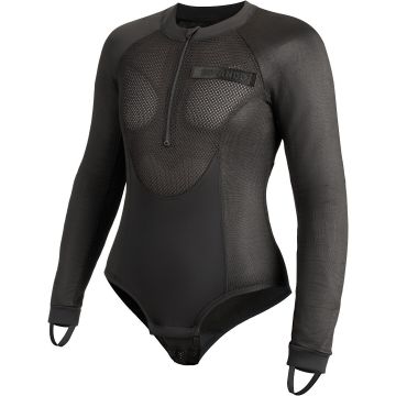 Pando Moto Bia Mesh Dames Zwart Beschermende Base Layer / Body