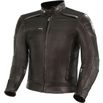 SHIMA Blake Bruin Leren Motorjas