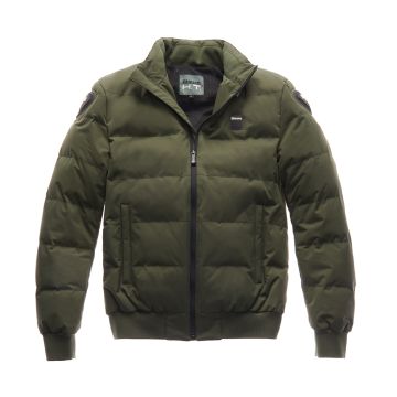 Blauer Jas College Jas Solid Groen      