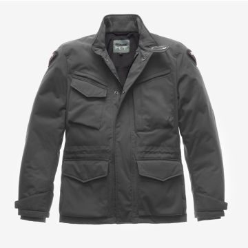 Blauer Jas Ethan Jas Winter Solid Antraciet     