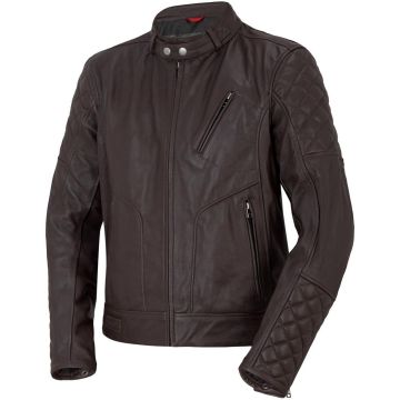 Bogotto Chicago Retro Bruin Leren Motorjas
