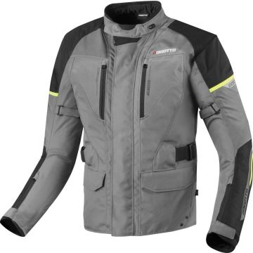 Bogotto Aveno 3in1 Waterdichte Textiele Motorjas Zilver 