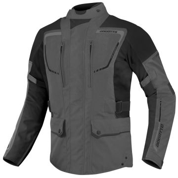 Bogotto Azury 2in1 Waterdichte Zwart Grijs Textiele Motorjas