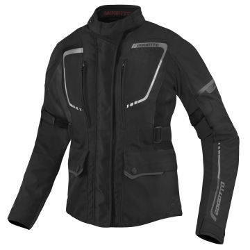 Bogotto Azury 2in1 Waterdichte Dames Zwart Textiele Motorjas