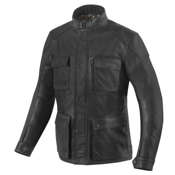 Bogotto Bristol NG Leren Motorjas Zwart 