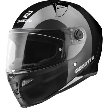 Bogotto FF110B Zwart Integraalhelm