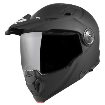 Bogotto FG-102 Mat Zwart Adventure Systeemhelm