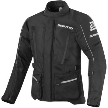 Bogotto Tampar Tour Waterdichte Zwart Textiele Motorjas