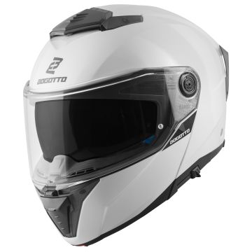 Bogotto FF404 Solid Wit Systeemhelm