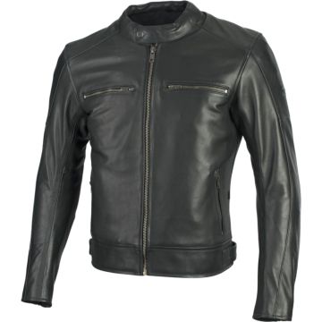 SECA Bonneville Black Leather Jacket