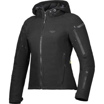 Ixon Burning Lady Zwart Textiele Motorjas