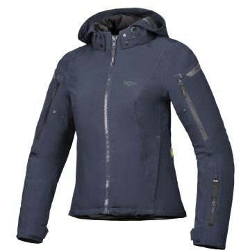 Ixon Burning Lady Marineblauw Textiele Motorjas