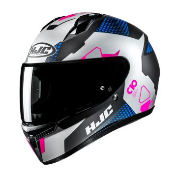 HJC C10 Aspa Zwart Roze Blauw Zilver Integraalhelm