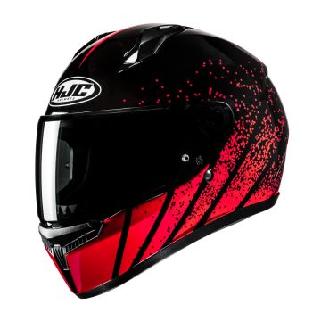 HJC C10 Haven Zwart Rood Integraalhelm