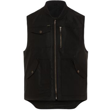 ROKKER Ranger Vest II Black Motorcycle Vest
