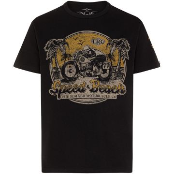 ROKKER Speed & Beach Black T-Shirt
