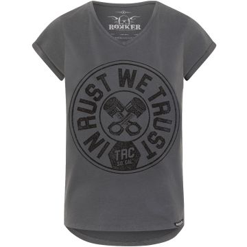 ROKKER Trust Lady Grey T-Shirt