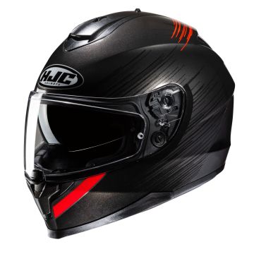 HJC C70N Sway Grijs Rood Integraalhelm