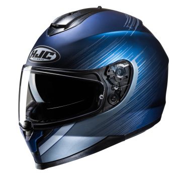 HJC C70N Sway Zwart Blauw Integraalhelm