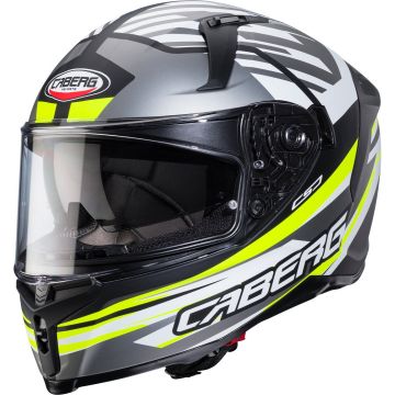 Caberg Avalon X Kira Mat Zwart Geel Integraalhelm