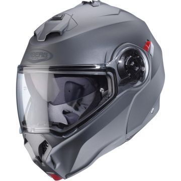 Caberg Duke Evo Indy Mat Zwart Grijs Systeemhelm