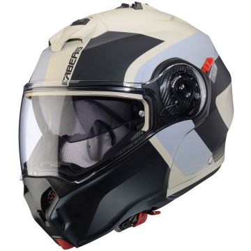 Caberg Duke Evo Indy Mat Zwart Beige Systeemhelm