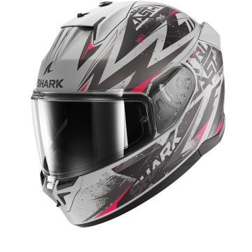 Shark D-Skwal 3 Blast-R Mat Zilver Violet Zwart SVK Integraalhelm