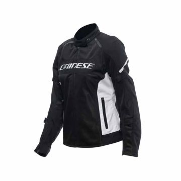 Dainese Air Frame 3 Tex Jas WMN Zwart Wit Wit