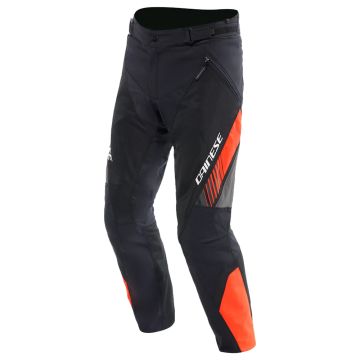 Dainese Drake 2 Air Absøluteshell Broek Zwart Rood Fluo