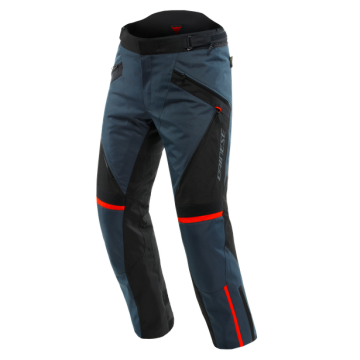 Dainese Tempest 3 D-Dry Pants Ebony Black Lava Red