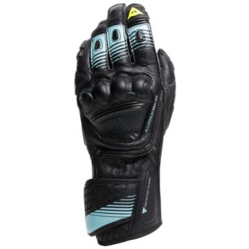Dainese Fiero Metal Zwart Water Fluo Geel Handschoenen