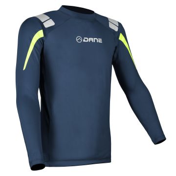 DANE 4-Seizoenen Blauwe Longsleeve Functioneel Shirt
