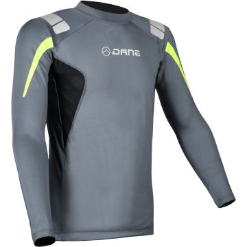 DANE Grijze Zomer Longsleeve Functioneel Shirt